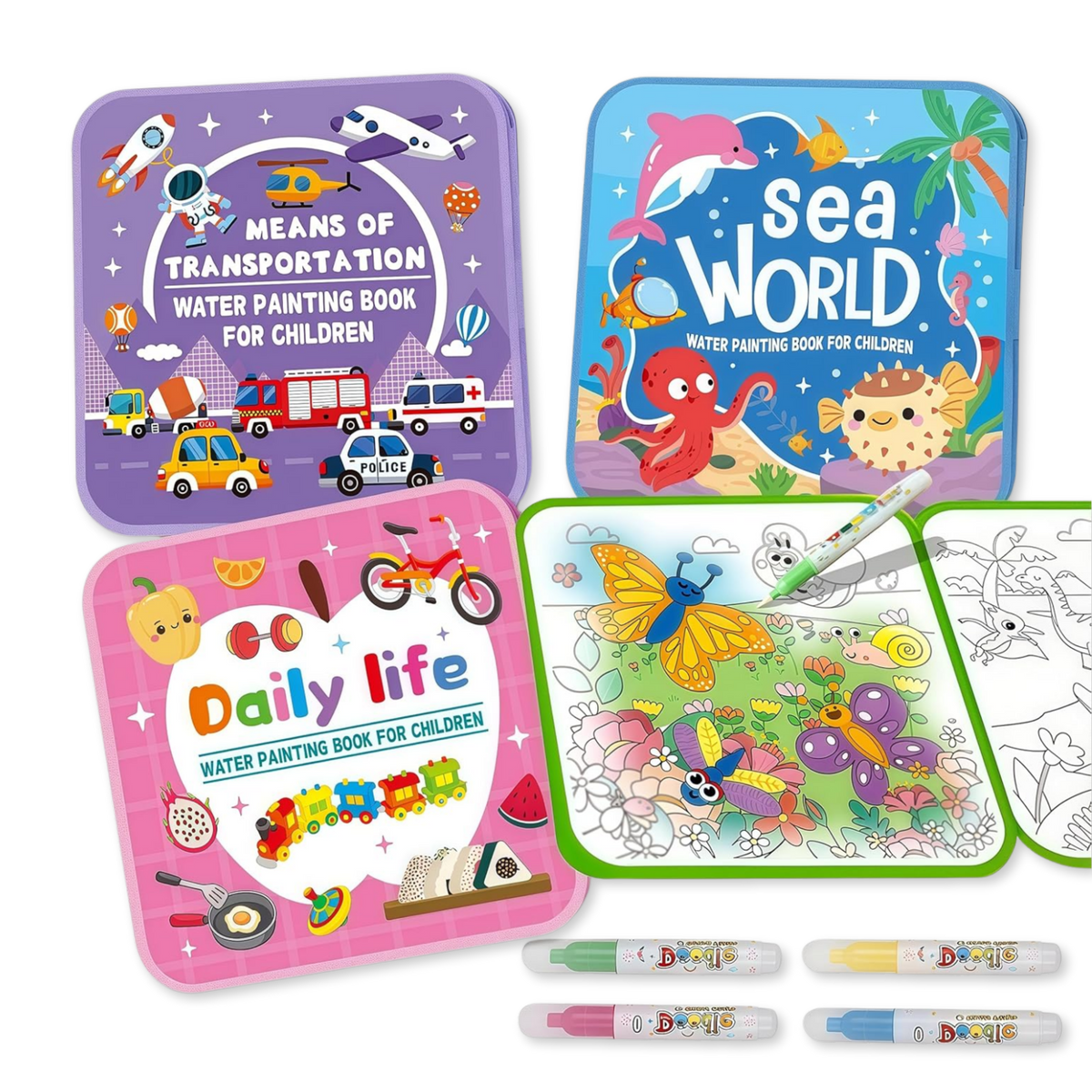 Water Painting Book