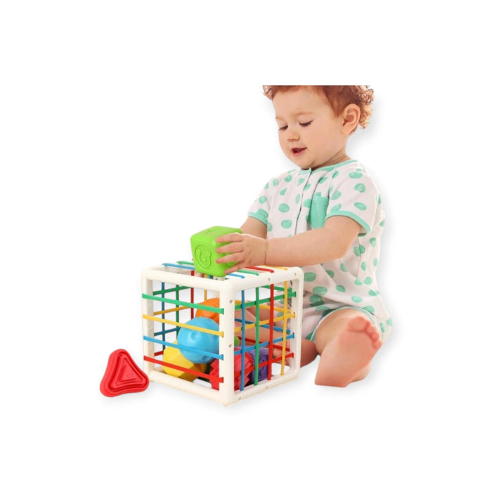 Sensory Shape Sorting Cube