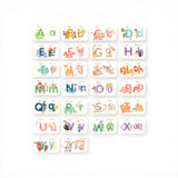 Alphabet & Number Wooden Cards