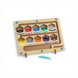 Color & Number Magnetic Maze