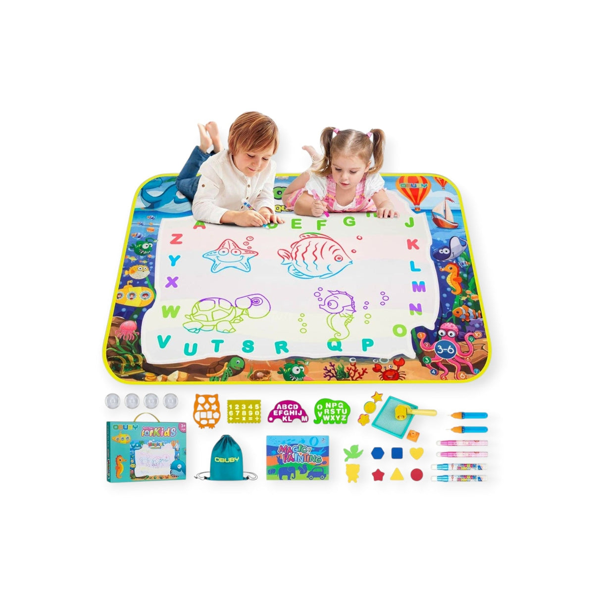 Water Drawing Play Mat
