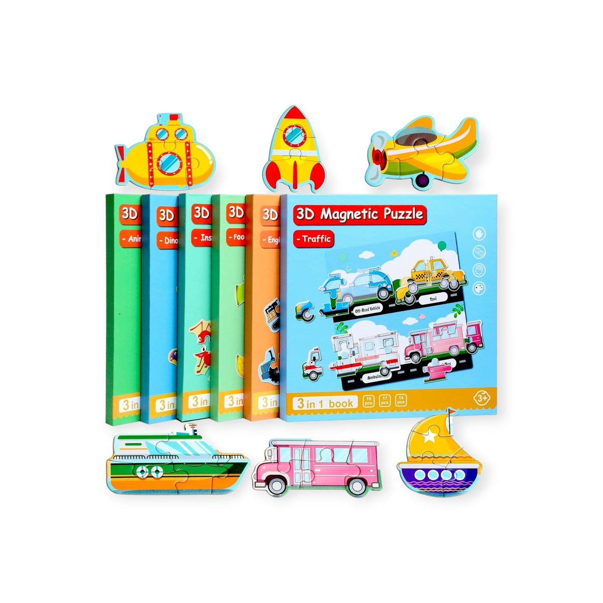 Magnetic Story Puzzle Book
