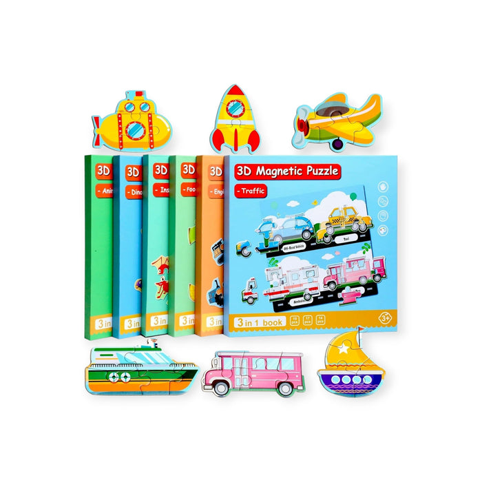Magnetic Story Puzzle Book